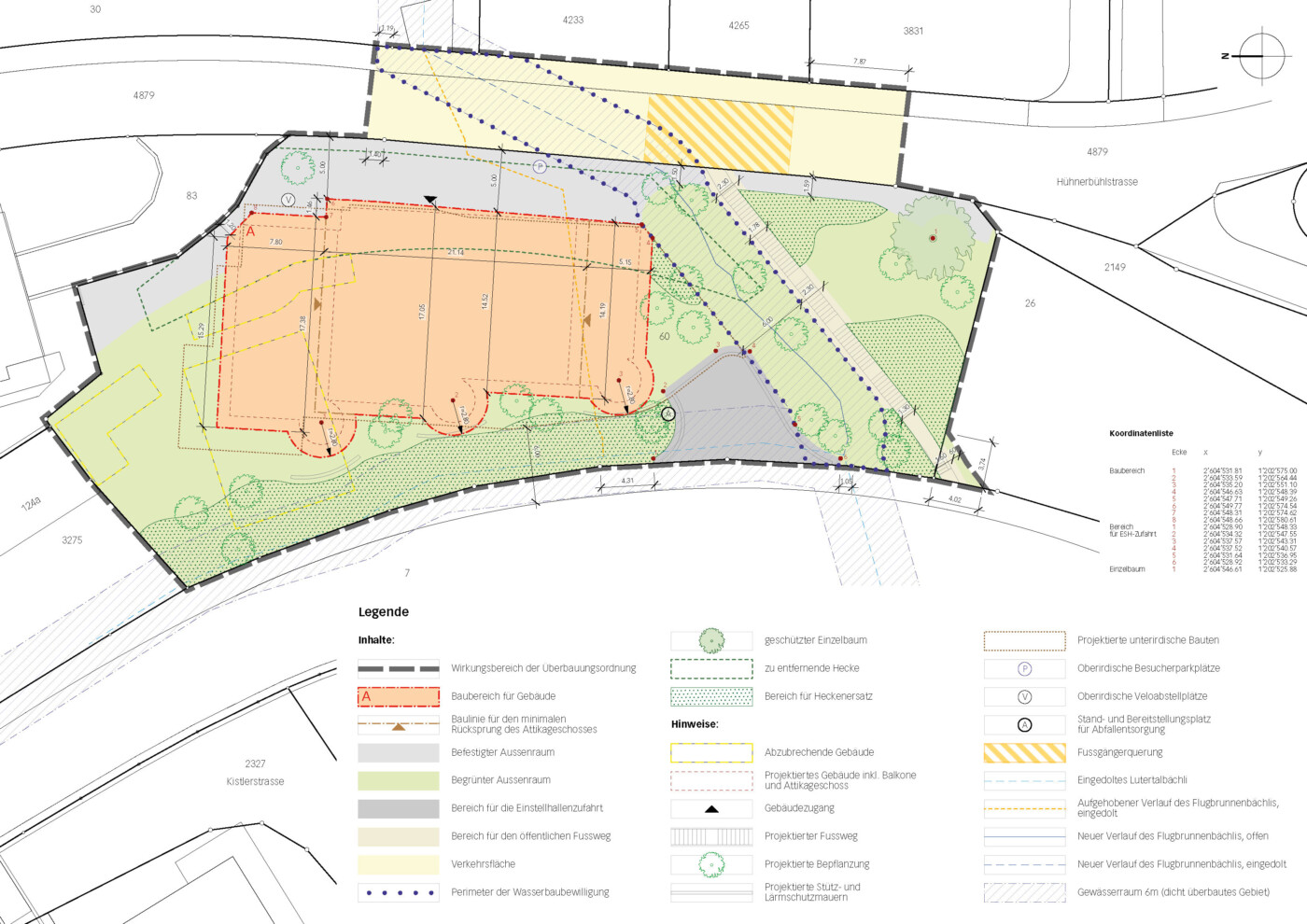 Vista Bild Ueberbauungsplan